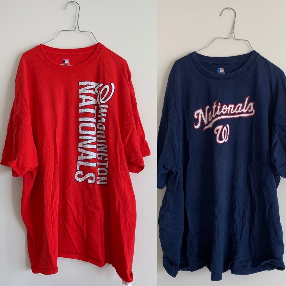 XXL WASHINGTON NATIONALS t-shirt bundle ⭐️⚾️